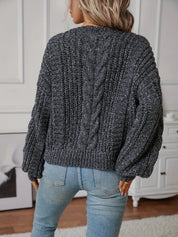 Genevra Ashcombe | Chunky Cable-Knit Sweater For Women