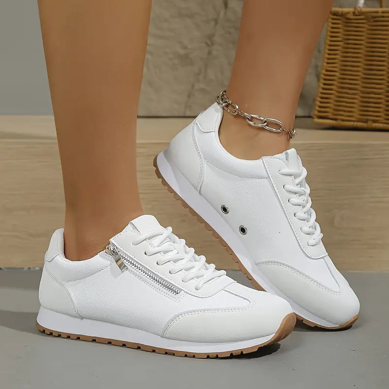 Elara Vincourt | Cadiz Orthopedic Lace-Up Sneakers For Women