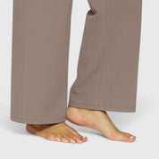Lucille Beaupré | High-Waist Wide Leg Black Pants