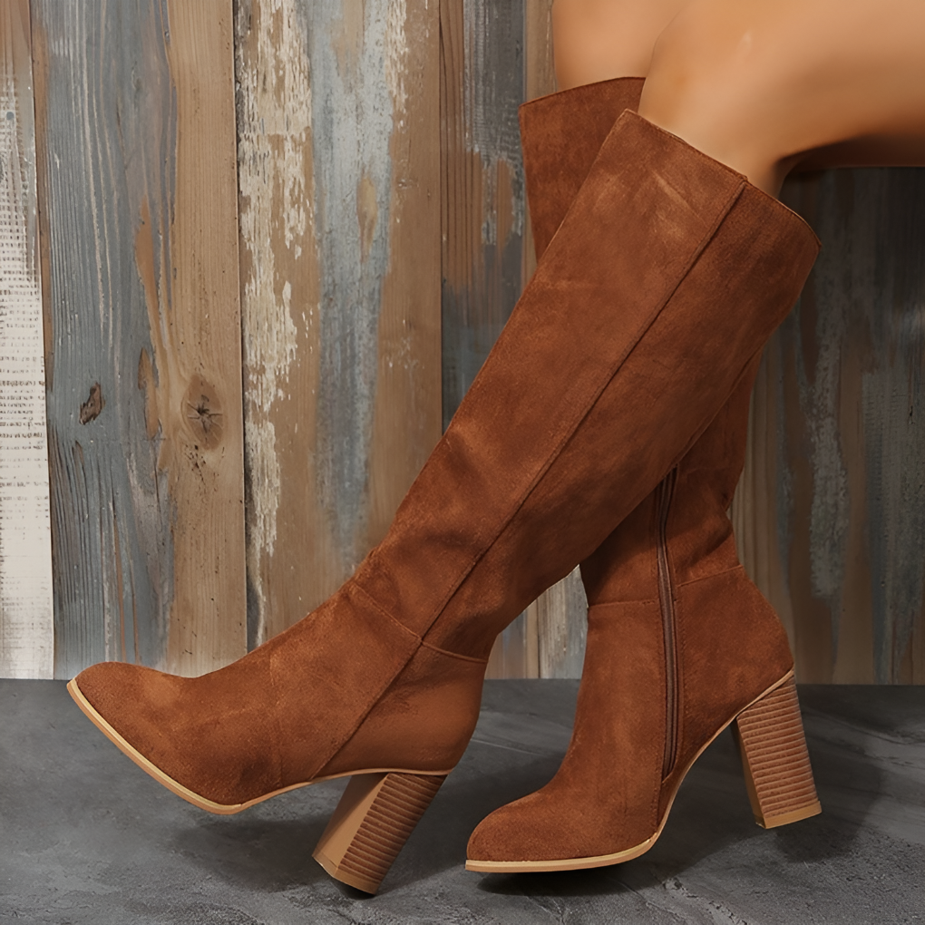 Gabriella Fontana | Knee-High Suede Boots For Women