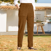 Vivienne Ashford | Corduroy Straight Leg Pants For Women