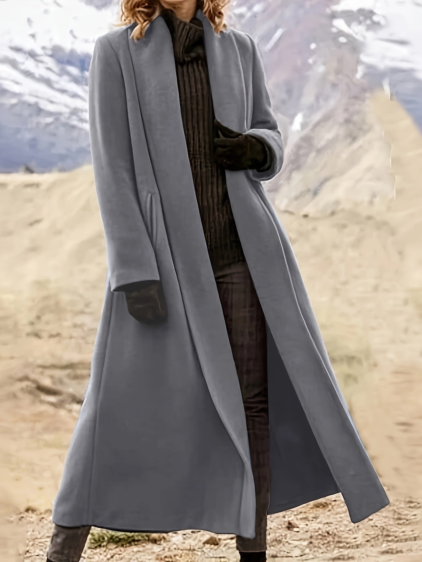 Cordelia Ashworth | Elegant Longline Overcoat For Women