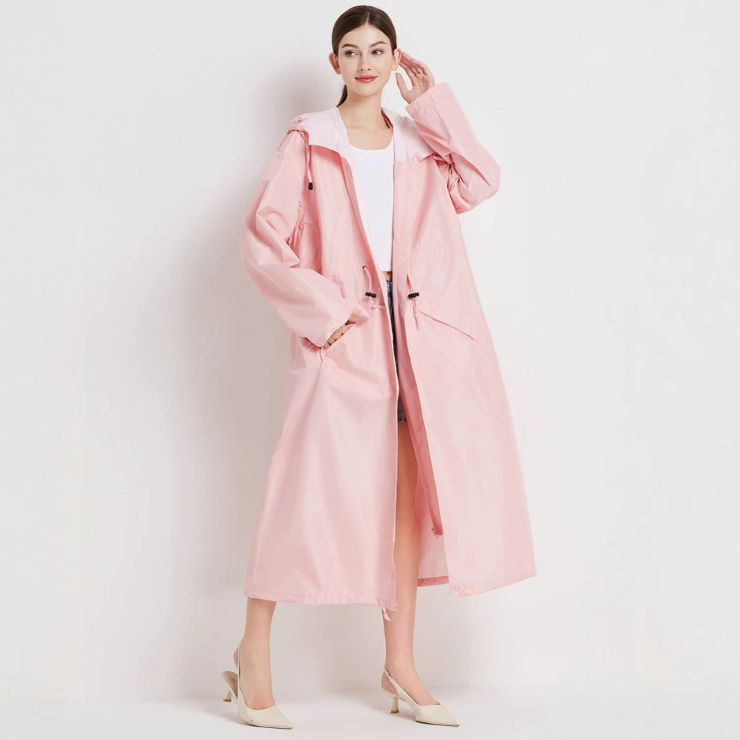 Eloise Marchmont | Women's Hooded Raincoat Trench Coat
