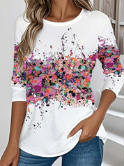 Isabelle Moreau | Halloween Graphic Print Top For Women