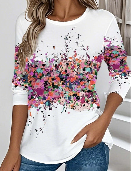 Isabelle Moreau | Halloween Graphic Print Top For Women