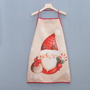 Adrienne Fontclaire | Christmas Snowman Print Kitchen Apron