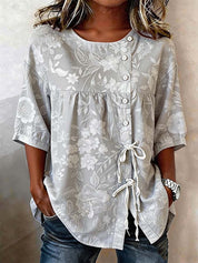 Charlotte Vasseur | Floral Embroidered Blouse For Women