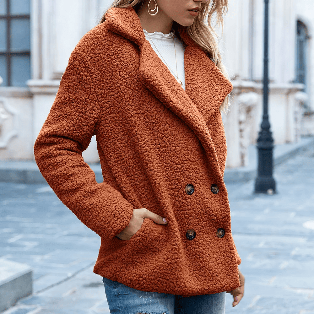 Charlotte Beaumont | Teddy Faux Fur Coat For Women