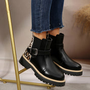 Sabine Ardennes | Leopard Print Chelsea Boots For Women