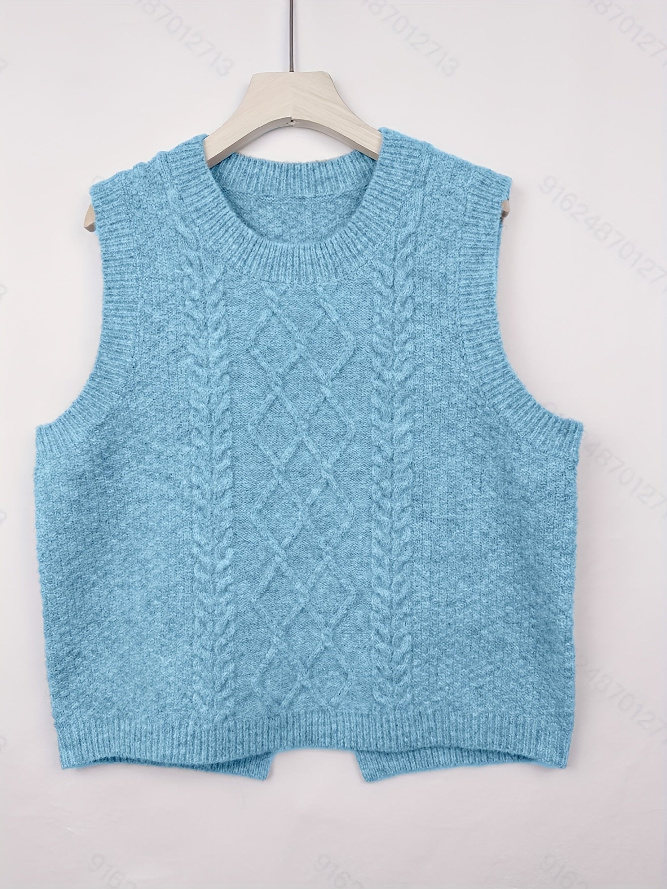 Marguerite Fontclair | Cable-Knit Sweater Vest For Women