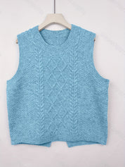 Marguerite Fontclair | Cable-Knit Sweater Vest For Women