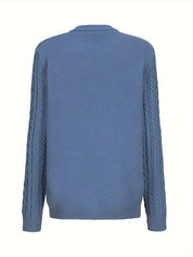 Amara Delfino | Textured Button-Front Cardigan For Women
