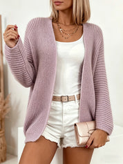 Mireille Ashcombe | Chunky Knit Open-Front Cardigan For Women