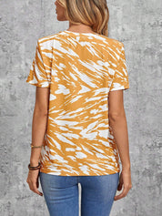 Cassidy Fontaine | American Flag Print T-Shirt For Women