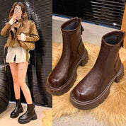Anais Beaulieu | Chunky Chelsea Boots With Platform Sole For Women