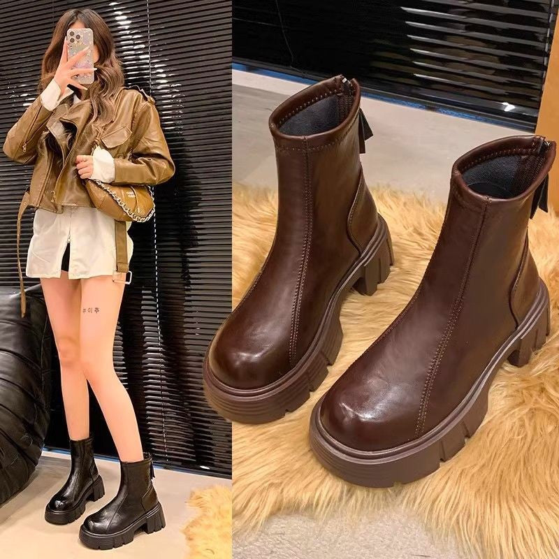 Anais Beaulieu | Chunky Chelsea Boots With Platform Sole For Women
