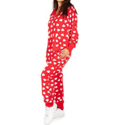 Joy | Black Candy Cane Christmas Pajamas Unisex & Couples