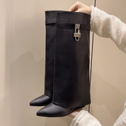 Serena Valmont | Knee-High Pointed Toe Boots For Women
