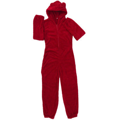 Calla Averill | Teddy Fleece Hooded Onesie For Women