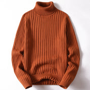 Jude Quarton | Slim Fit Ribbed Turtleneck Sweater For Men