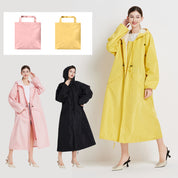 Eloise Marchmont | Women's Hooded Raincoat Trench Coat