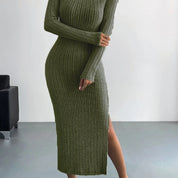 Beatrice Lombardi | Ribbed Knit Maxi Dress For Women
