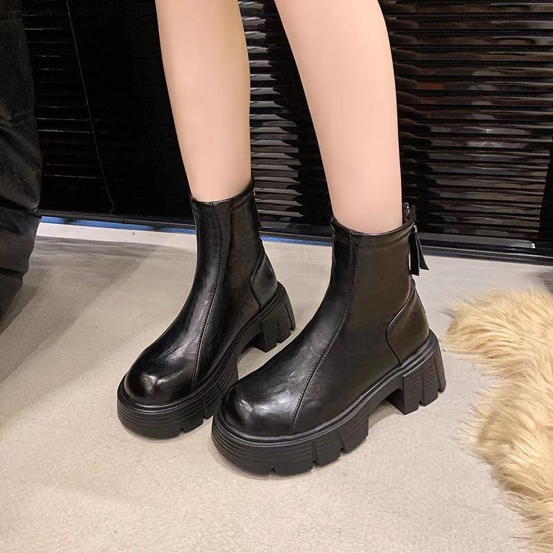 Anais Beaulieu | Chunky Chelsea Boots With Platform Sole For Women