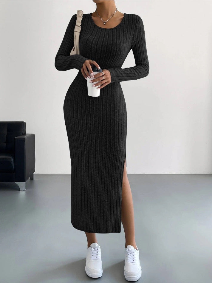 Beatrice Lombardi | Ribbed Knit Maxi Dress For Women