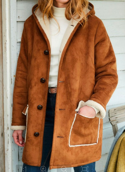 Harriet Lockwood | Sherpa-Lined Hooded Coat For Women