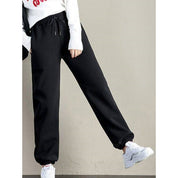 Ondine Fabregues | Cozy High-Waist Fleece Joggers For Women