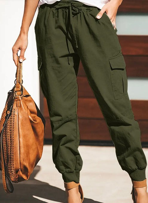 Vanessa Chatelain | Cargo Jogger Pants For Women