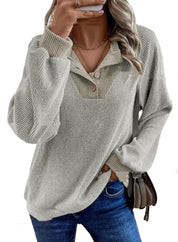 Margherita Fontanelli | Ribbed Knit Collared Sweater For Women