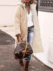 Maxime Beaufort | Reversible Sherpa-Lined Long Coat For Men