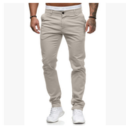 Lyle Langcombe | Slim Fit Stretch Chino Pants For Men