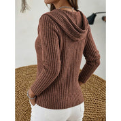Marguerite Danvers | Cowl-Neck Ribbed Sweater For Women