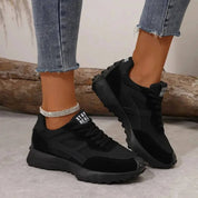 Genevieve Stormcroft | Green & Tan Orthopedic Lace-Up Sneakers