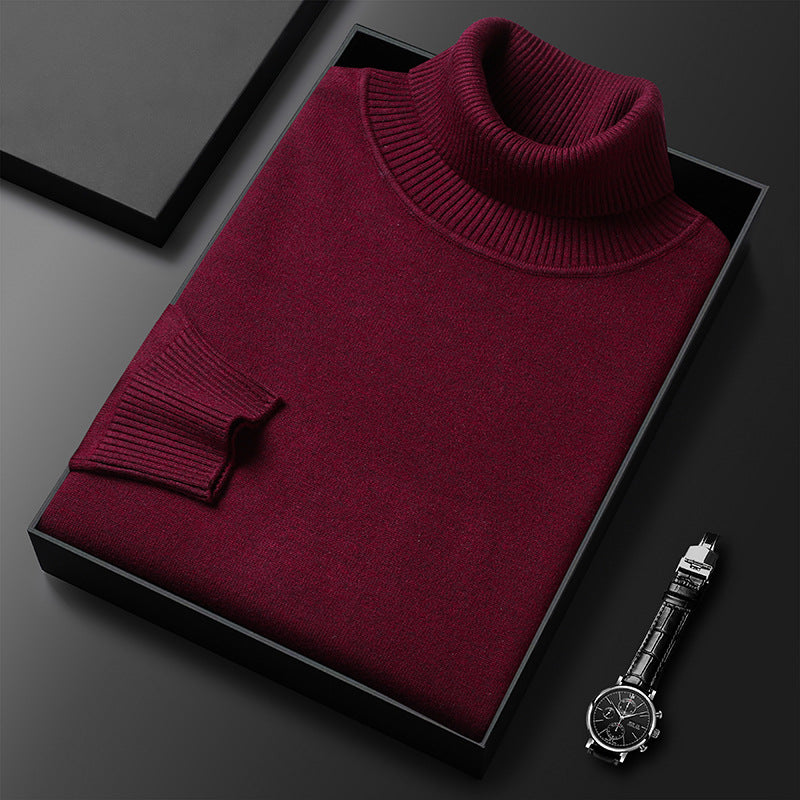 Hayes Norham | Fine Knit Turtleneck Sweater For Men