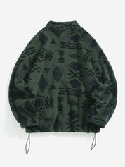 Mathieu Laroche | Patterned Fleece Mens Jacket