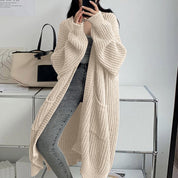 Iris Goldton | Chunky Knit Longline Cardigan For Women