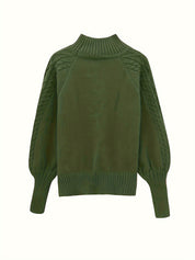 Giselle Beaulieu | Cozy Cable-Knit Sweater For Women