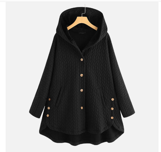 Eloise Bertrand | Quilted Hooded Long Parka For Women