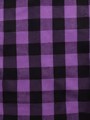 Fiorella Duquesne | Buffalo Check Shirt With Tie-Front Styling