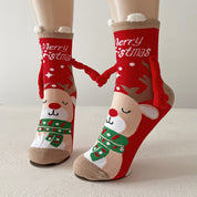 Margaux Rivière | Magnetic Hand-Holding Christmas Socks Unisex & Couples