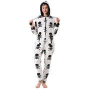 Cocoa Cuddle | Grey Penguin Print Christmas Pyjamas For Women