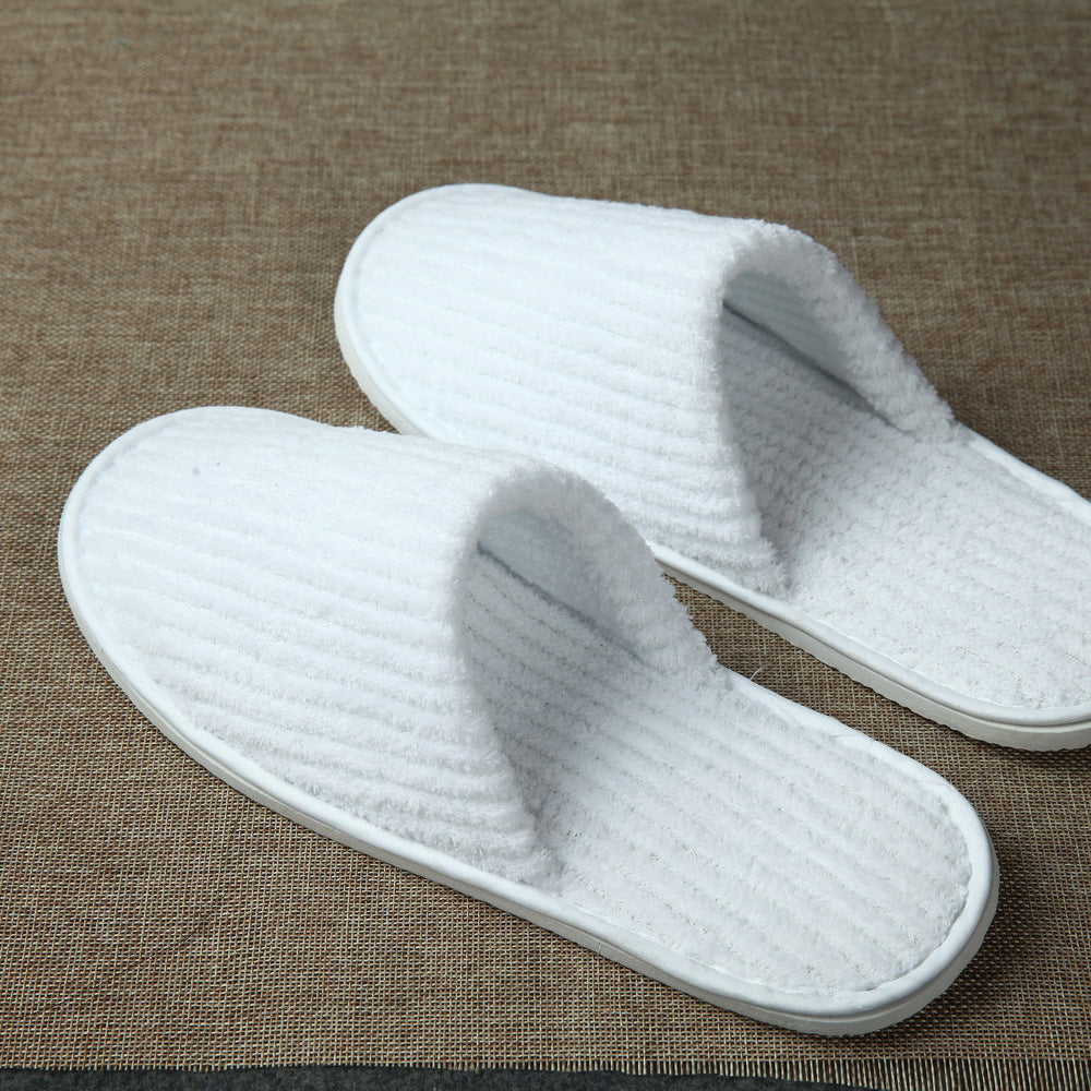 Lucas Bardot | Coral Fleece Hotel Slippers For Unisex