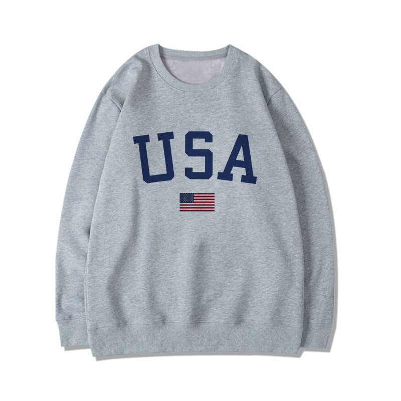 Preston Whitmore | USA Flag Graphic Sweatshirt Unisex