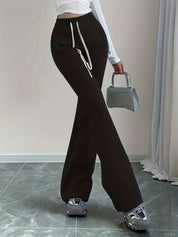 Mireille Auclair | High-Waist Flared Lounge Pants For Women
