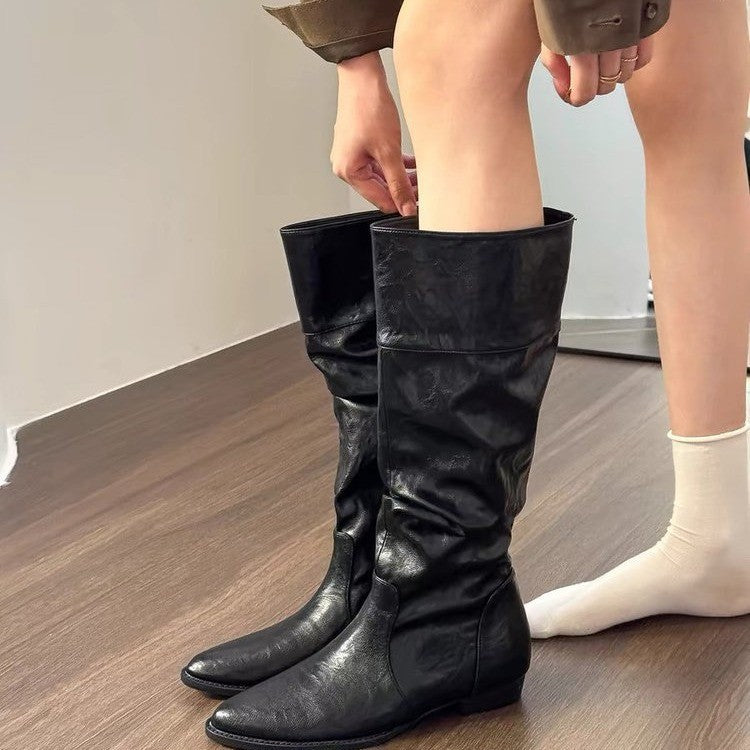 Ophélie Rambert | Pointed Toe Knee-High Boots For Women