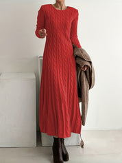 Lucinda Woodcroft | Cable-Knit Maxi Dress For Women