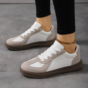 Isadora Beauchamp | Leather Lace-Up Sneakers For Women
